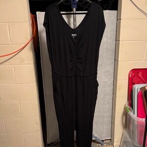 Torrid Black V-Neck Jumpsuit